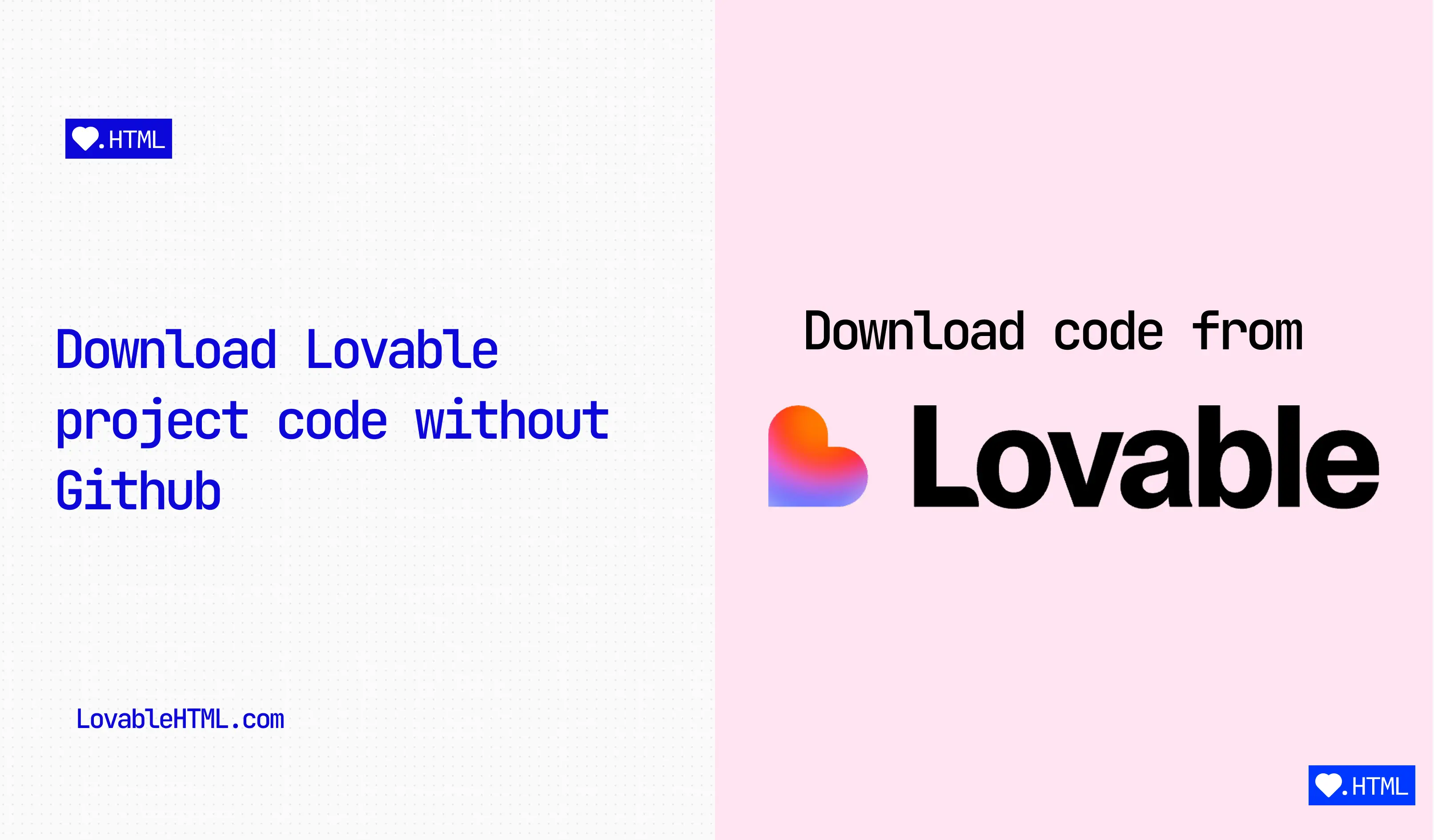How to Download Your Lovable Project Code without Github