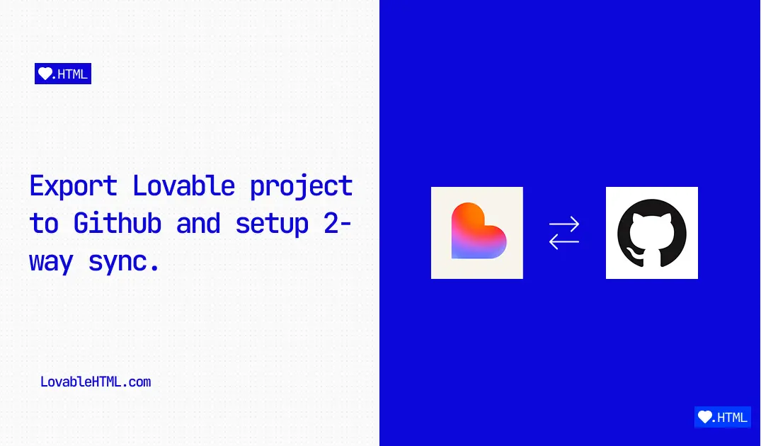 How to Export Your Lovable Project to GitHub: Complete 2026 Guide (With Screenshots)