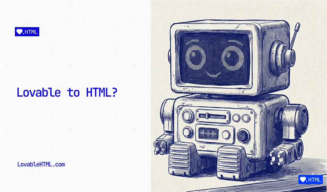 How to Convert Lovable to HTML: Get Your SPA Ranked on Google and Cited by AI